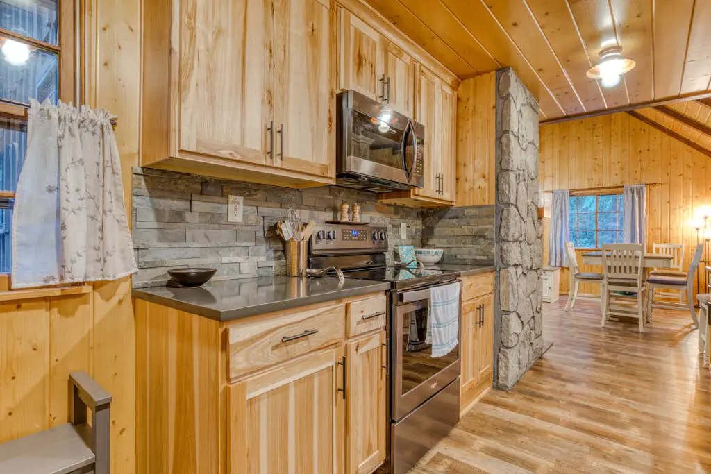 Charming, riverfront cabin with fireplace - dog-friendly
