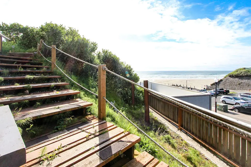 Ocean View Home with Free WiFi and Cable and a Full Kitchen - One Dog is Welcome