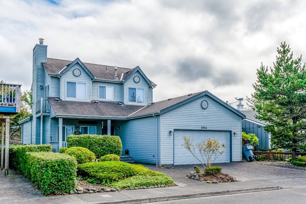 Dog-friendly home by the beach w/ partial ocean views, free WiFi, & a fireplace