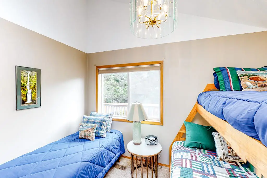 Dog-friendly home by the beach w/ partial ocean views, free WiFi, & a fireplace