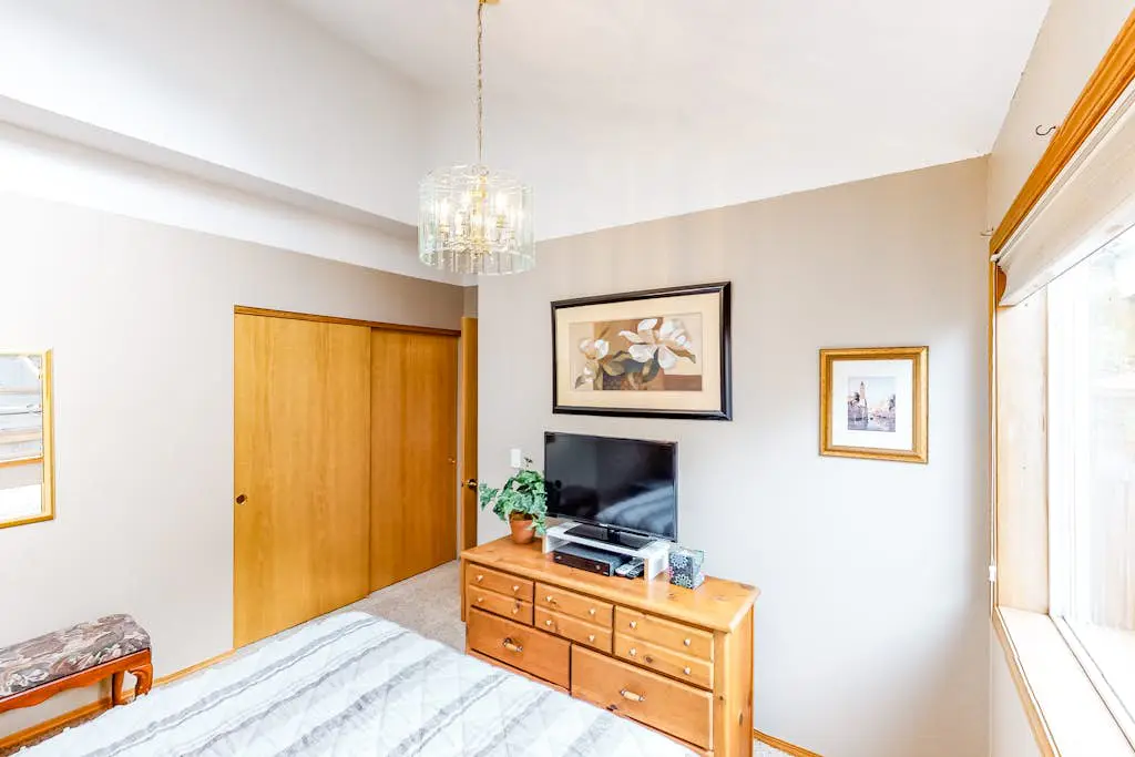 Dog-friendly home by the beach w/ partial ocean views, free WiFi, & a fireplace