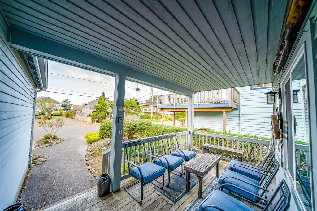 Dog-friendly home by the beach w/ partial ocean views, free WiFi, & a fireplace