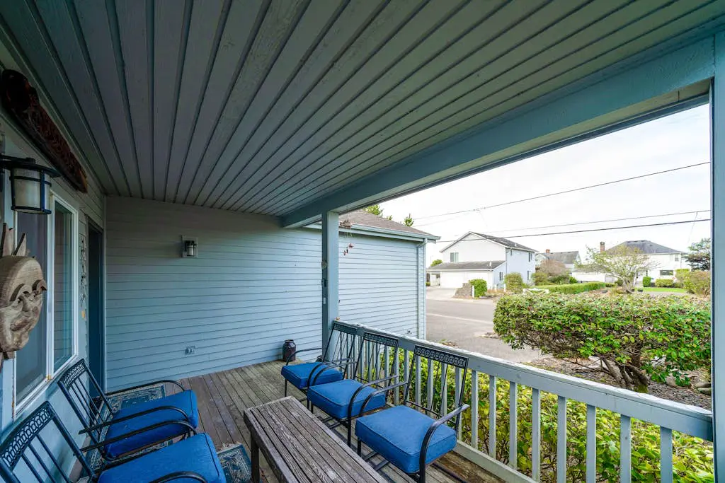 Dog-friendly home by the beach w/ partial ocean views, free WiFi, & a fireplace