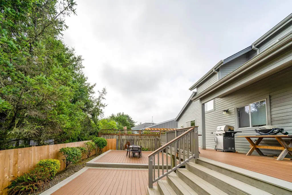 Dog-friendly home by the beach w/ partial ocean views, free WiFi, & a fireplace
