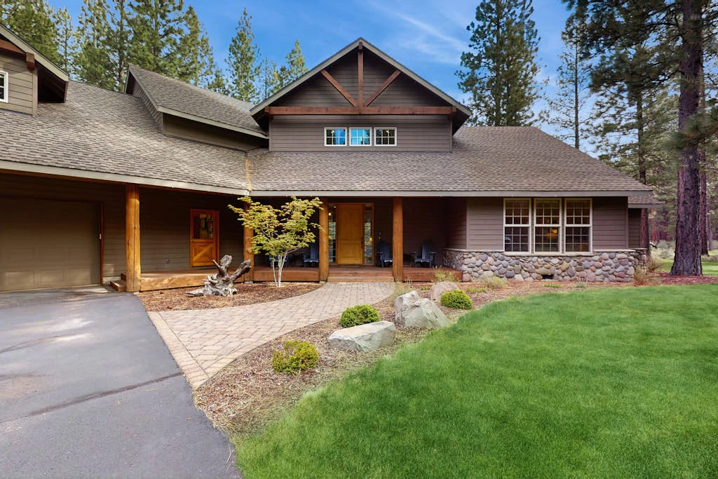 Black Butte Manor Bordering Forest