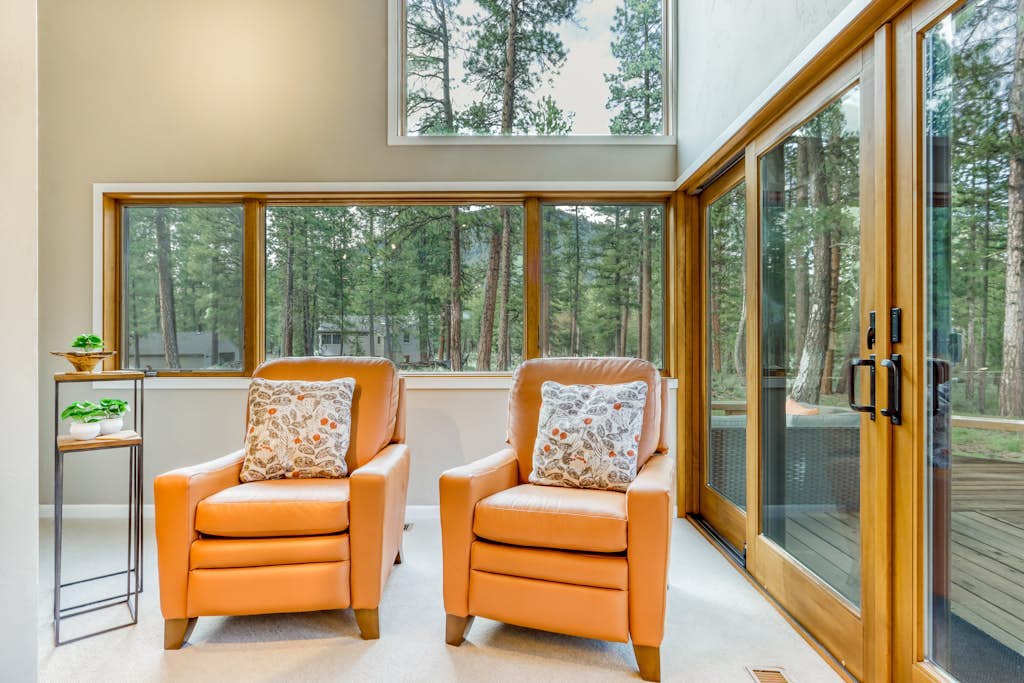 Unique & secluded forest home with pool, hot tubs, tennis, sauna, & basketball