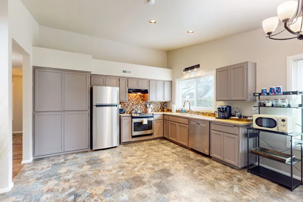 Well-stocked and centrally located home with patio & enclosed yard