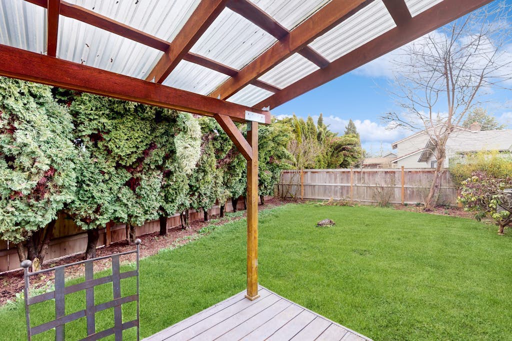 Well-stocked and centrally located home with patio & enclosed yard