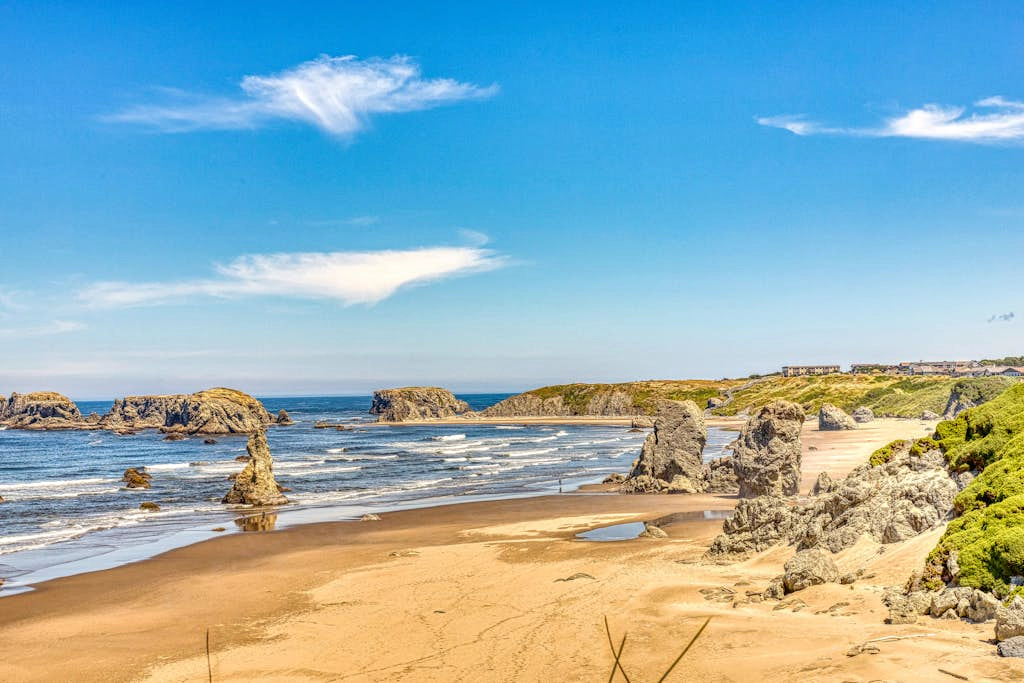 Spacious home only 1 block from beach & across the street from horseback riding