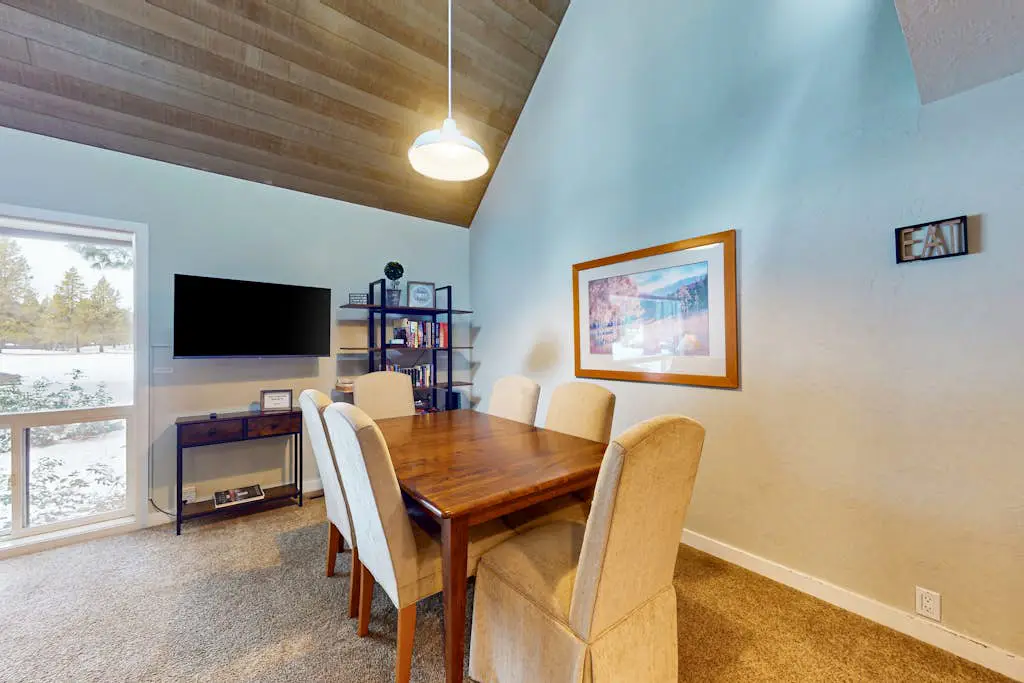 Dog-friendly Sunriver Condo with Great Location & View, SHARC Passes