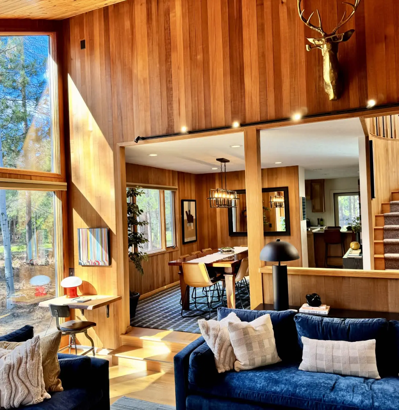 A modern mountain retreat designed for gathering, comfort and connection