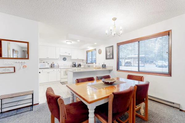 Delightful escape near downtown with shared pool & hot tub, rec room, & large deck