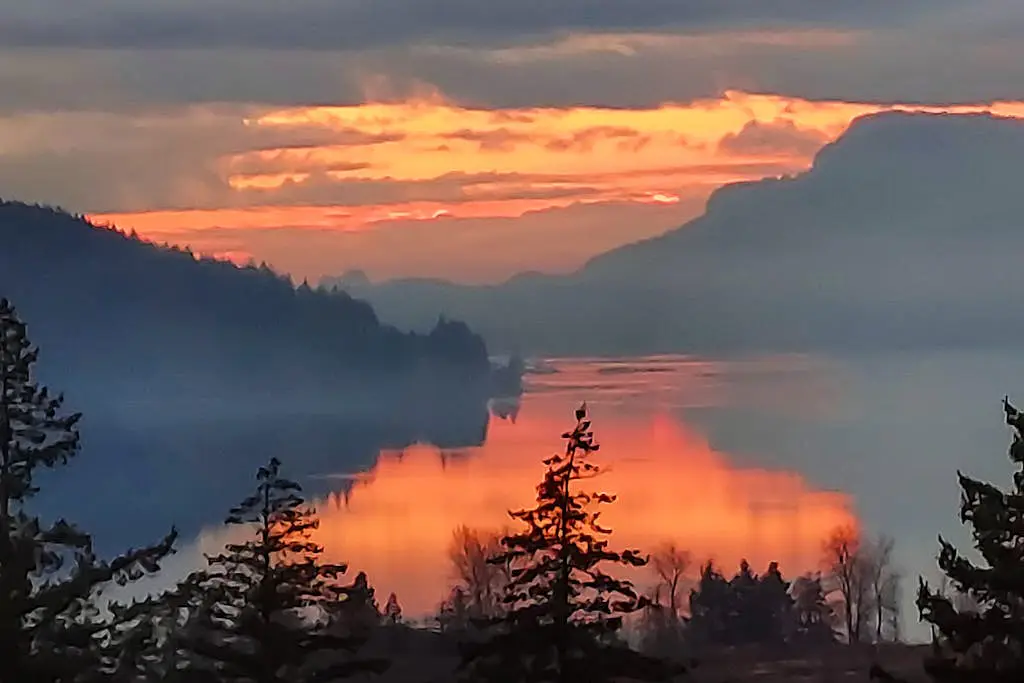 Golden Glow on the Gorge