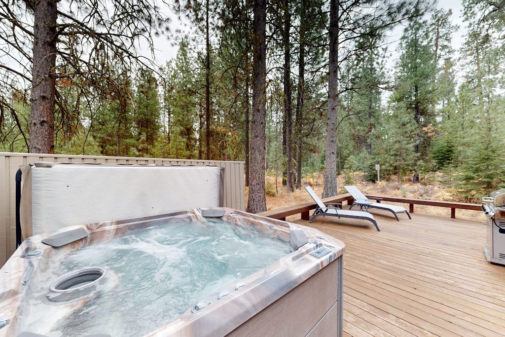 Secluded delight with pools, private hot tub, & central AC