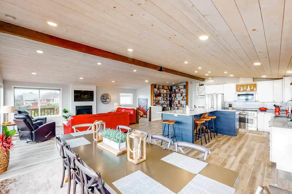 Dreamy Coastal Gem Near the Beach with Ocean View, Game Room, & a Private Hot Tub