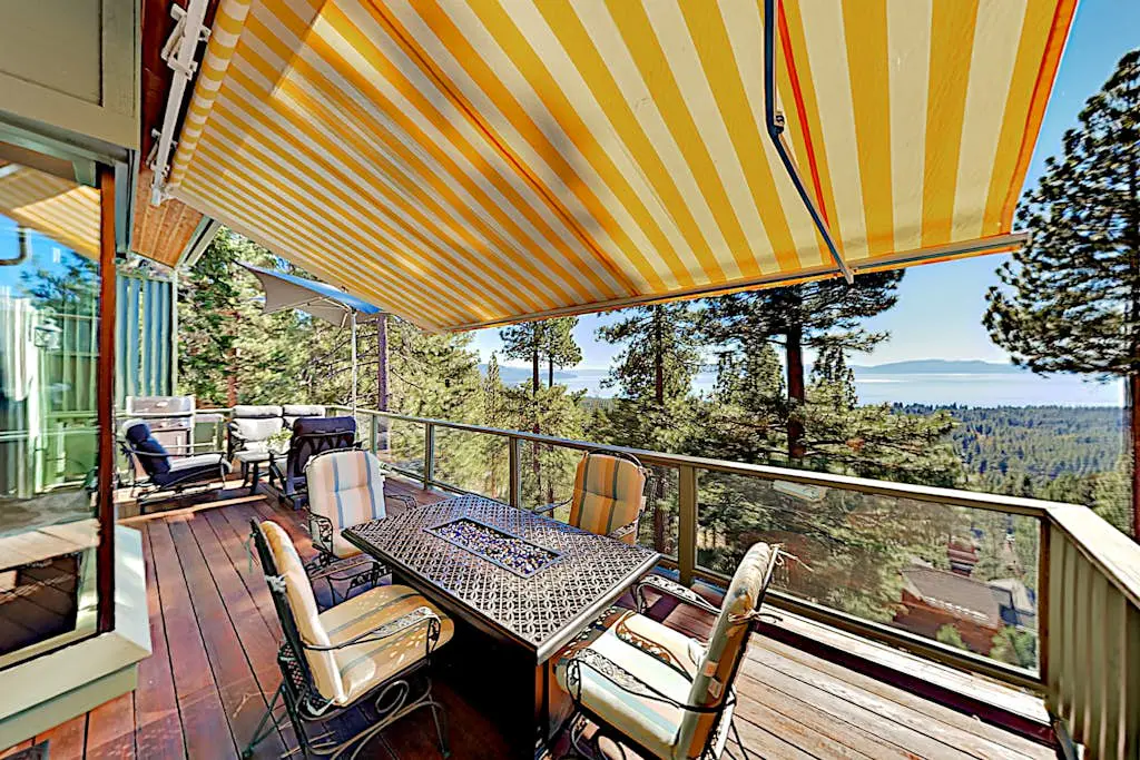 Custom, luxe condo with panoramic lake & mountain views & fireplaces