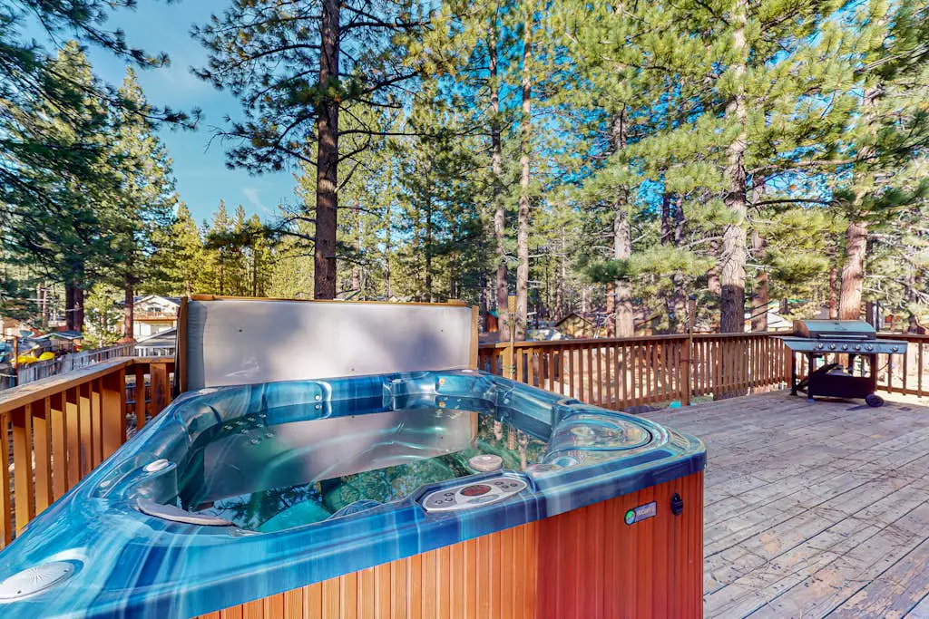Dog-friendly home near lake with hot tub, pool table, fireplace, & W&D