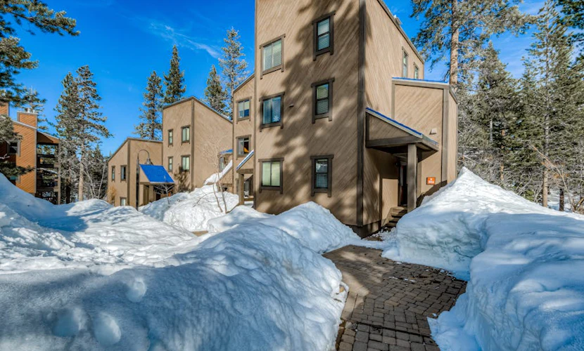 Northstar condo close to skiing with pool, hot tub, gym, game room & W/D