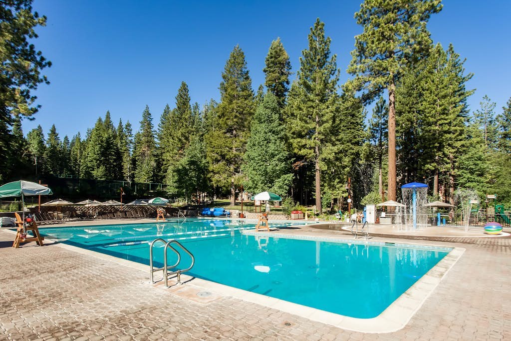 Northstar condo close to skiing with pool, hot tub, gym, game room & W/D