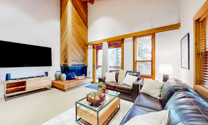 Peaceful mountain retreat with pool, hot tub, & deck views - near skiing & golf