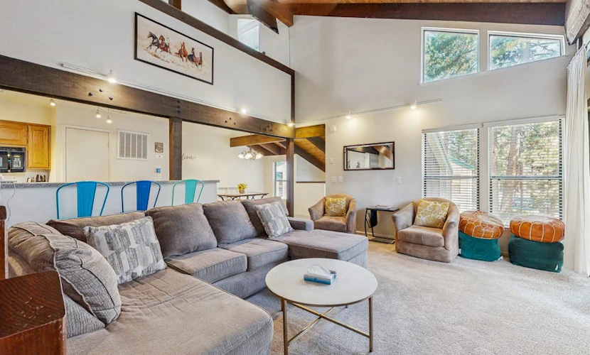 Modern home with pool, hot tub, & free WiFi - near the lake & ski lifts