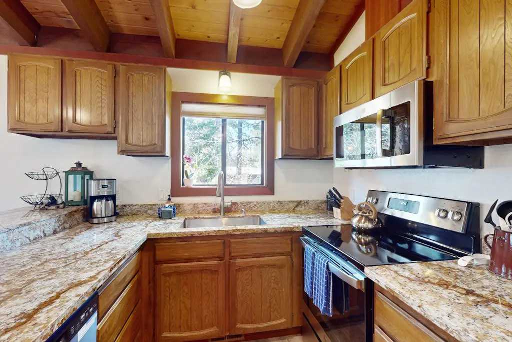 Lovely tree-view condo with deck, grill, & fireplace - near Tahoe City & lake