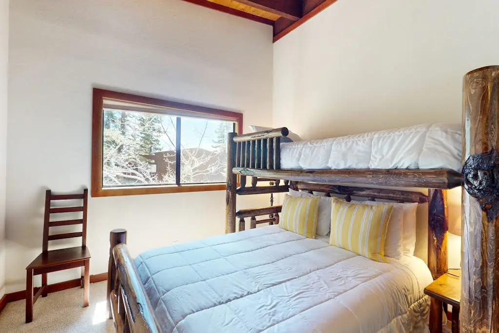 Lovely tree-view condo with deck, grill, & fireplace - near Tahoe City & lake