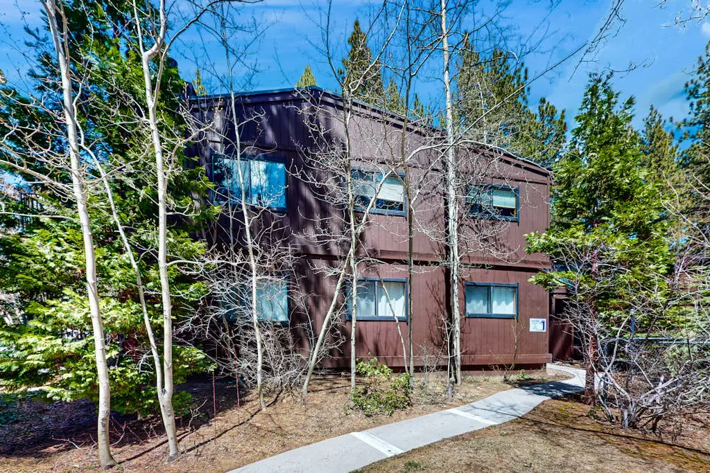 Lovely tree-view condo with deck, grill, & fireplace - near Tahoe City & lake