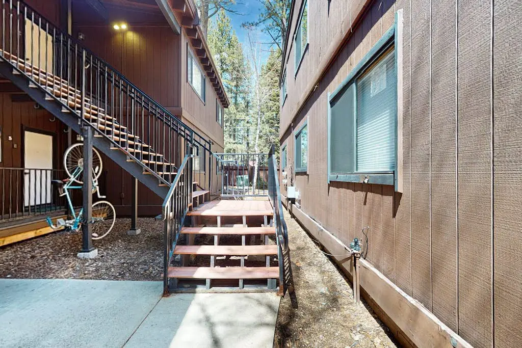 Lovely tree-view condo with deck, grill, & fireplace - near Tahoe City & lake
