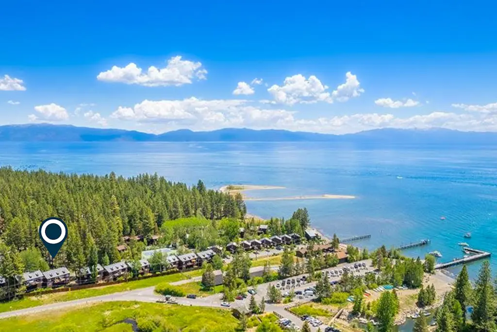 Lovely tree-view condo with deck, grill, & fireplace - near Tahoe City & lake