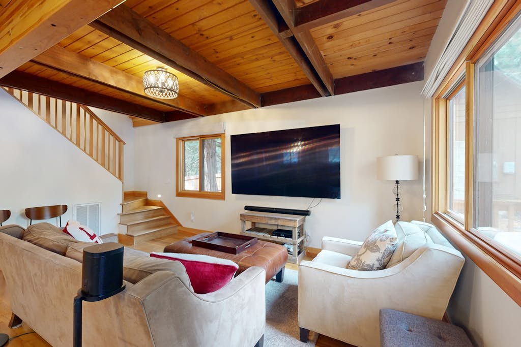 Beautiful home located on the West Shore of Lake Tahoe with game room & deck