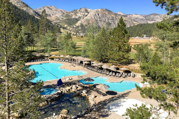 Resort at Squaw Creek remodeled corner unit with amazing views, ski-in/ski-out