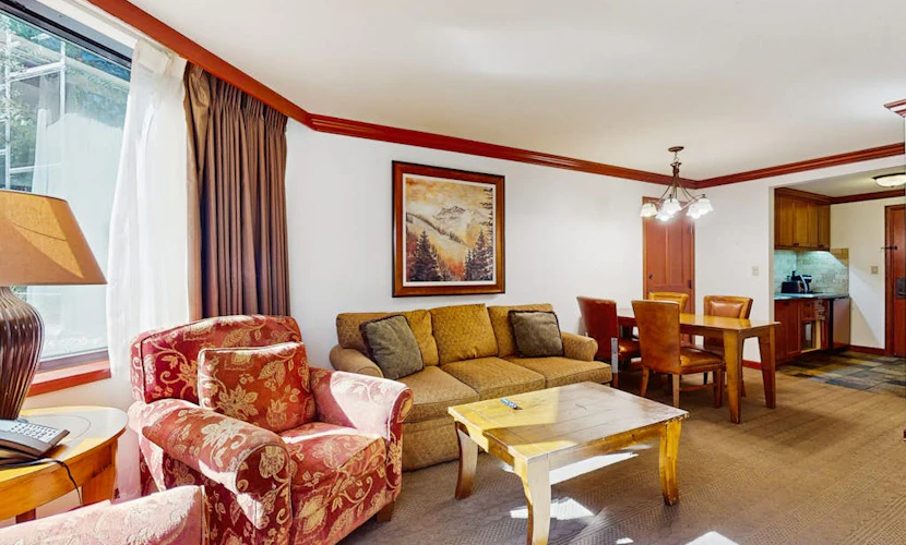 Ski-in/ski-out alpine dream condo at Everline Resort & Spa