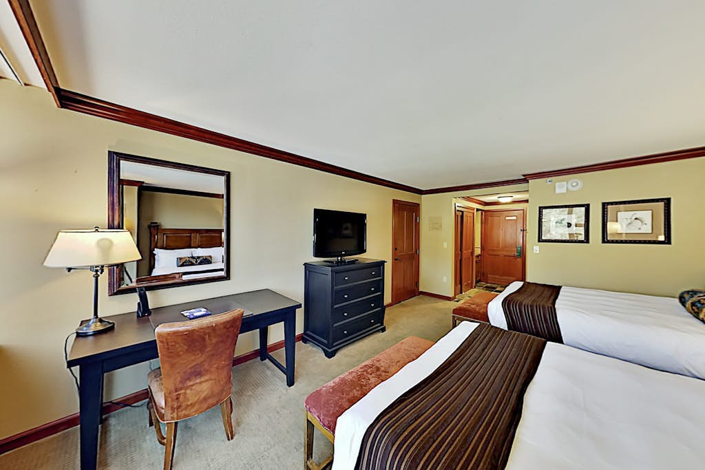 Everline Resort ski-in/ski-out suite with heated pools, hot tub, golf, & tennis