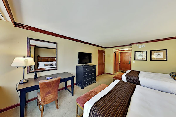 Everline Resort ski-in/ski-out suite with heated pools, hot tub, golf, & tennis