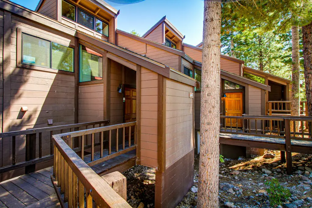Fine lodge near skiing with futon & ski locker