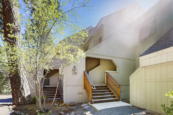 Conveniently located condo with loft, fully stocked kitchen, balcony, wifi & TV