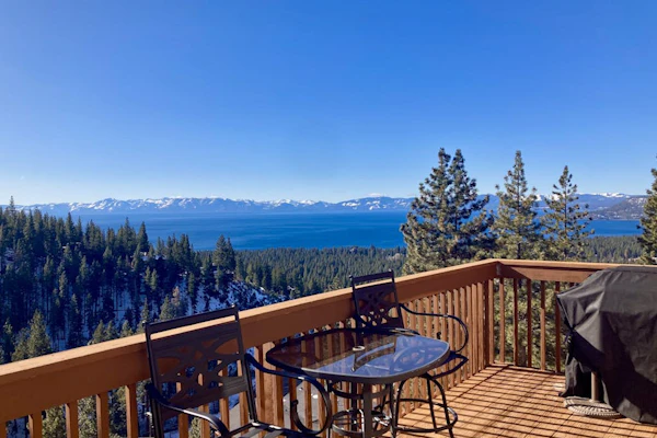 4Story Lakeview Retreat with Pool Table, Decks & Designer Vibes in Incline Village