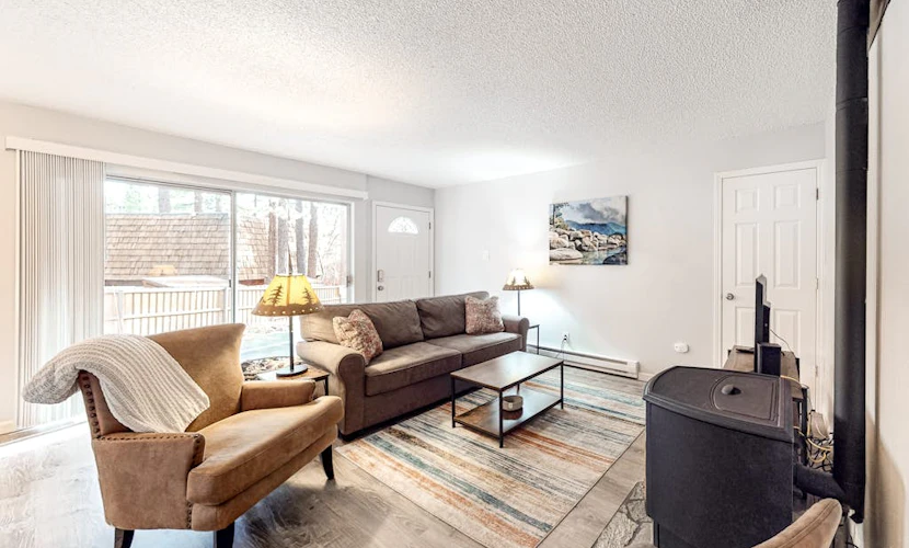 Ground Floor Condo with Free WiFi, Private W/D, and Full Kitchen