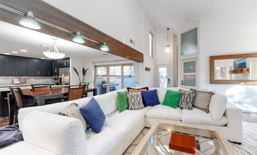 Renovated 2nd-floor condo with deck, grill, fireplace, W/D, & free WiFi