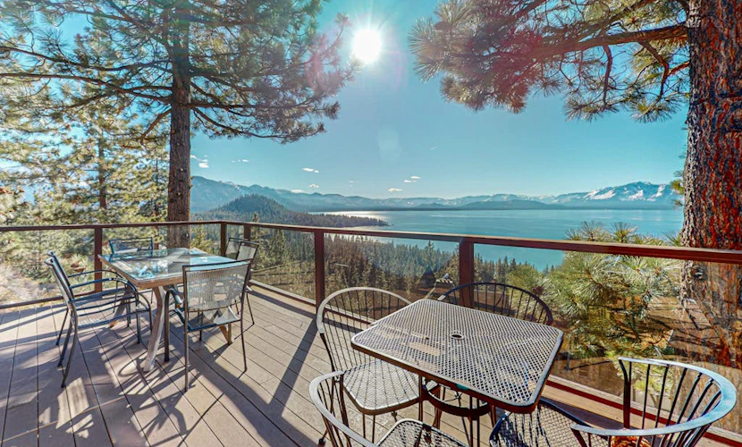 Luxury home with game room, sauna, and stunning lake views