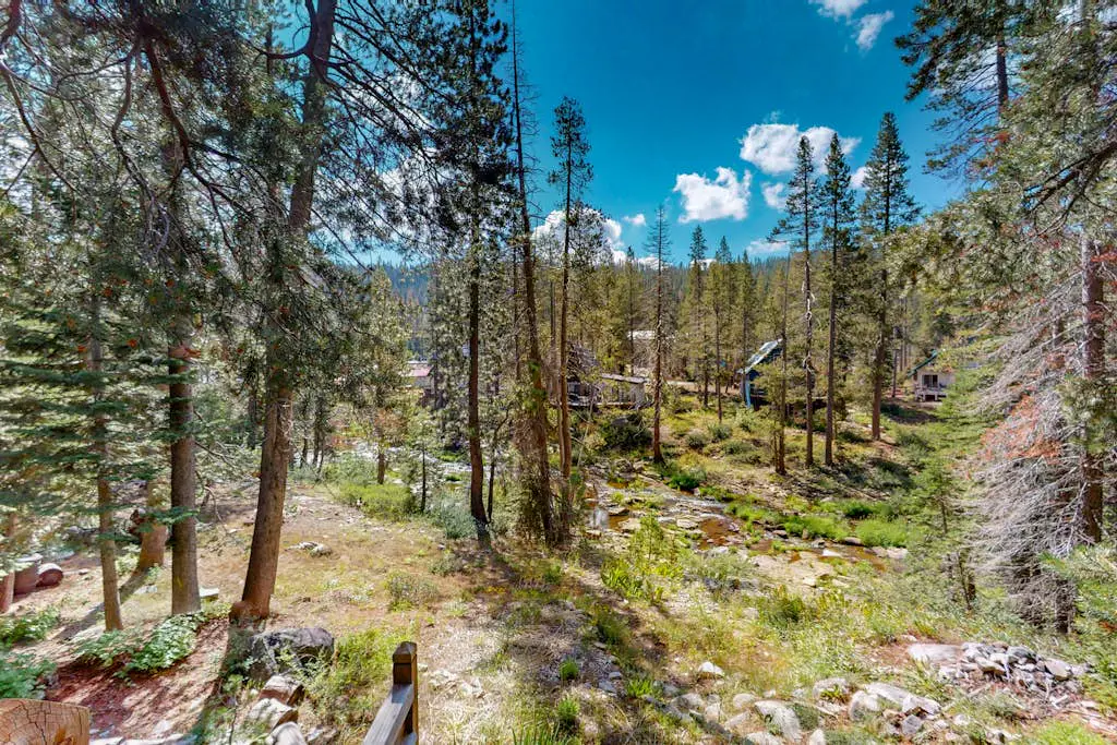 Riverfront dog-friendly retreat with a rustic flair & wood stove, near skiing