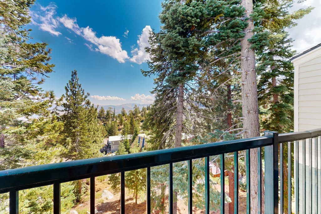 Tahoe Village condo in Stateline with mountain views, sleeps 4