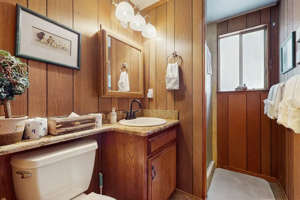 Classic Gambrel-style cabin, family and pet friendly, walk to lake, close to ski