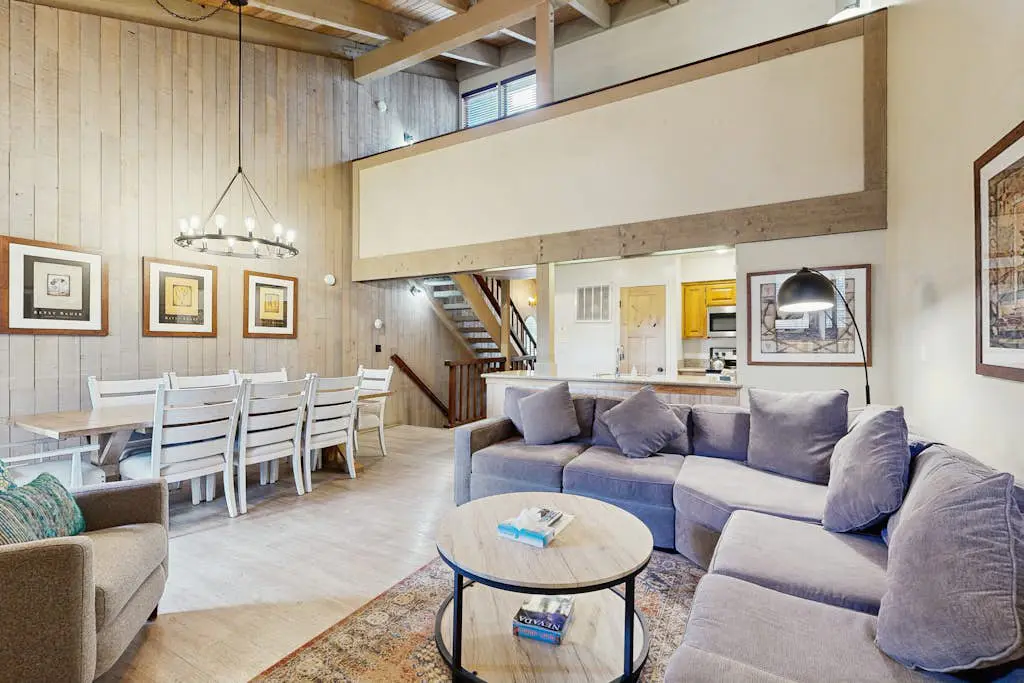 Immerse yourself in Tahoe's best from this lakefront community with beach access
