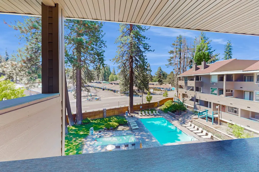 Pool-view mountain paradise awaits at this Lakeland Village home