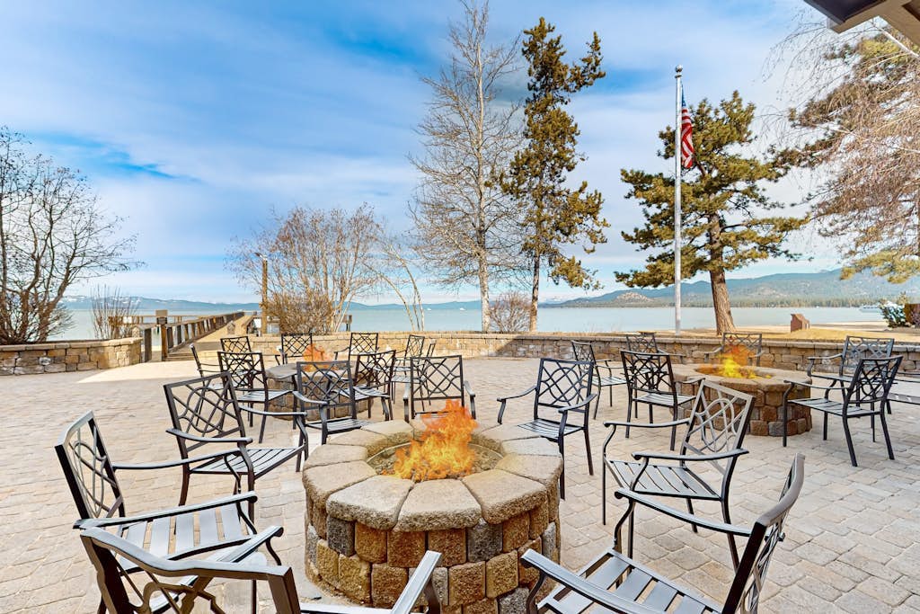 Experience Tahoe from a first-class resort with private beach access & pools