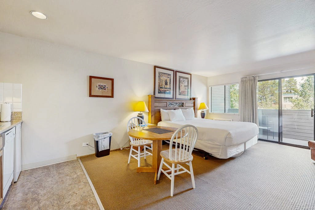 Experience an indulgent getaway at this Lakeland Village deluxe studio