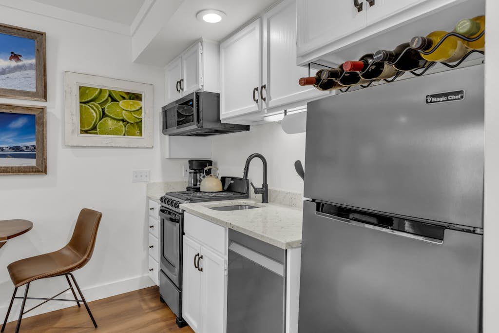 Ski-in/out condo with fireplace, pool, hot tub & sauna - walk to eateries