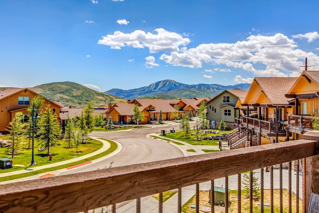 Stunning dog-friendly mountain condo with hot tub, gas grill, & AC